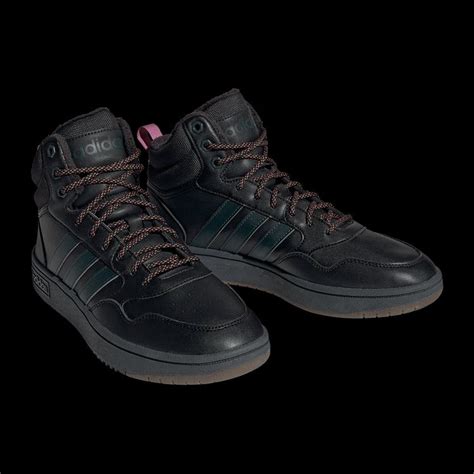 adidas sneaker hoops 3.0 mid wtr dunkelgrün/schwarz|Adidas hoops 3.0.